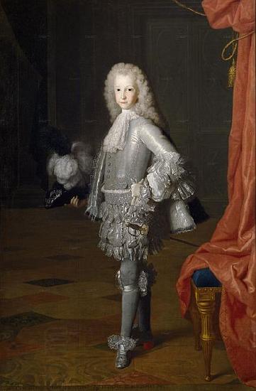 Michel-Ange Houasse Luis I principe de Asturias oil painting picture